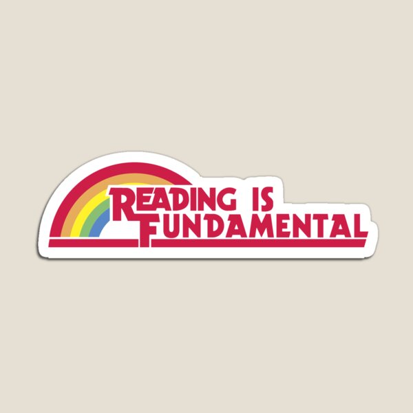 La lecture est fondamentale Magnet