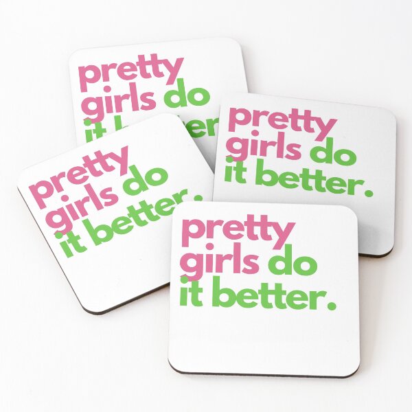 Item preview, Pretty Girls Do It Better  // 20 Pearls - Pink & Green designed and sold by GLifestyle.
