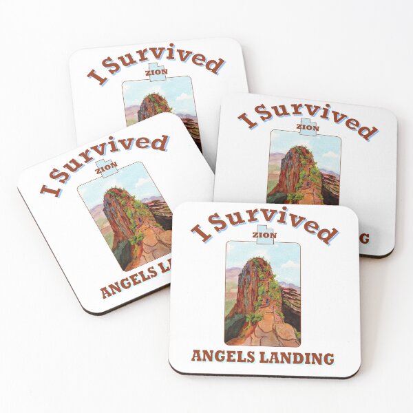 Item preview, I Survived Angels Landing, Zion National Park designed and sold by MMc Buck.