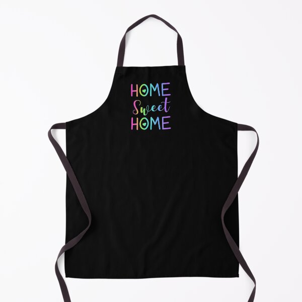 Item preview, Home Sweet Home - Rainbow Gradient on Black designed and sold by Whoopsidoodle.
