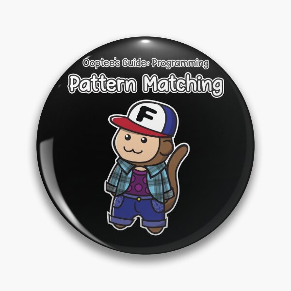 Item preview, Ooptee's Guide: Programming Pattern Matching Ooptee Monkey (m) designed and sold by OopteesLydia.
