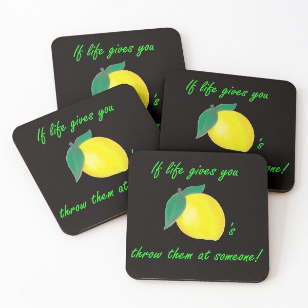 Item preview, If Life gives you Lemons, throw them at someone! designed and sold by MarcoSc11.
