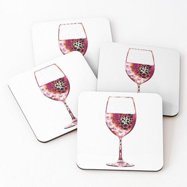 Item preview, Cool Red Wine Art - Happy Hour 2 - Sharon Cummings designed and sold by Sharon Cummings Art.