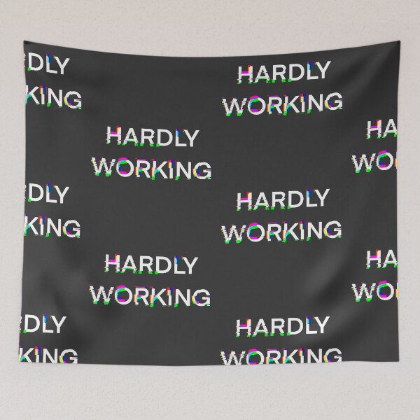 Item preview, Hardly Working designed and sold by Rocket-To-Pluto.