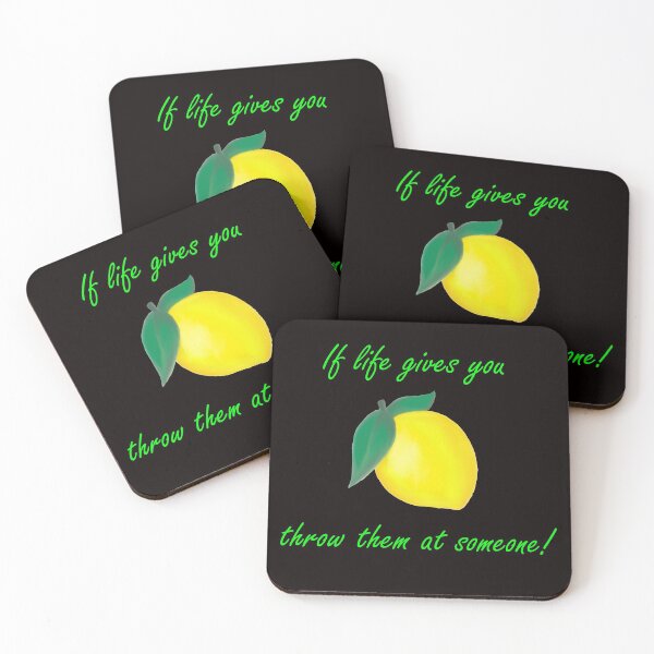Item preview, If Life gives you Lemons, throw them at someone! designed and sold by MarcoSc11.