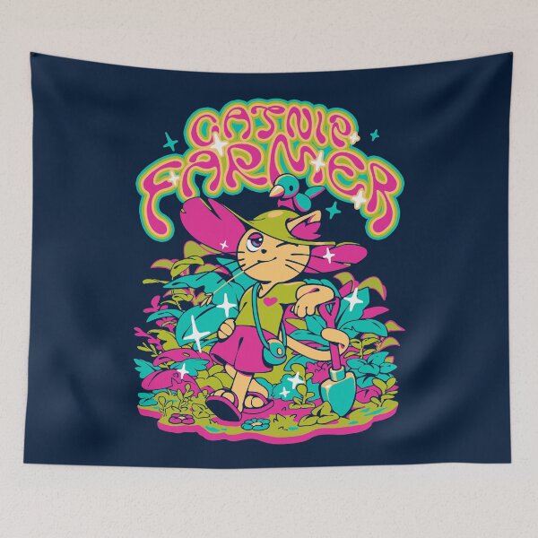 Item preview, Catnip Farmer designed and sold by Ilustrata®.