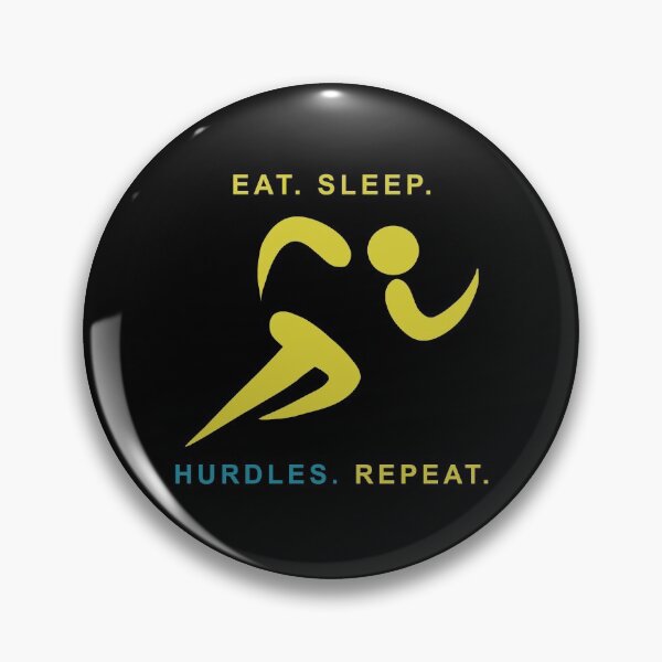 Item preview, Eat Sleep Hurdles Repeat designed and sold by TKsTees.