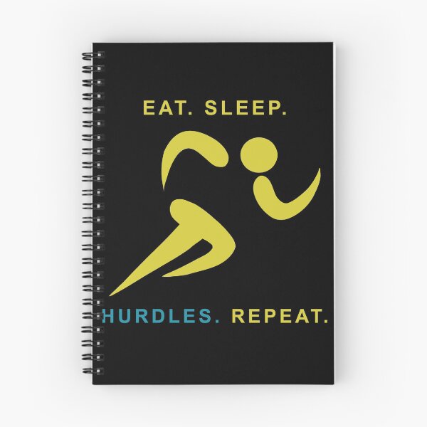 Item preview, Eat Sleep Hurdles Repeat designed and sold by TKsTees.