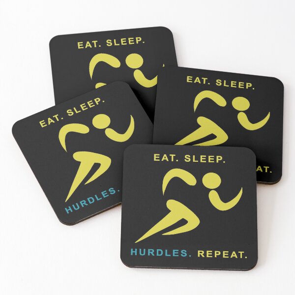 Item preview, Eat Sleep Hurdles Repeat designed and sold by TKsTees.