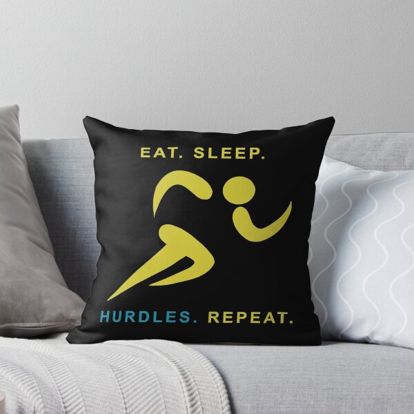 Item preview, Eat Sleep Hurdles Repeat designed and sold by TKsTees.