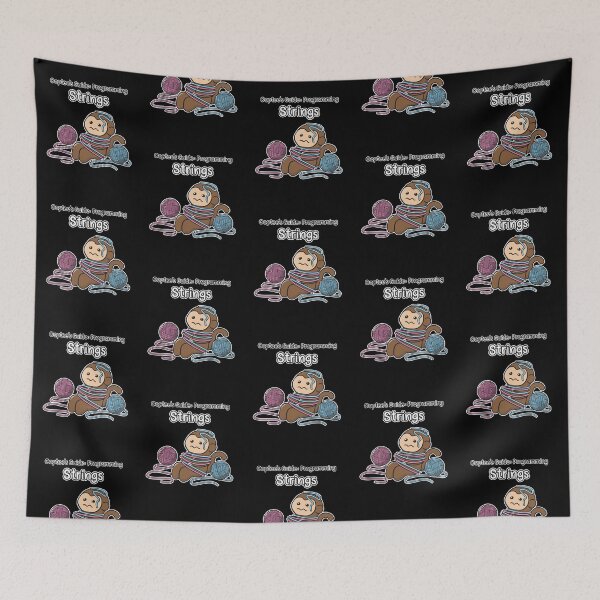 Item preview, Ooptee's Guide: Programming Strings Ooptee Monkey (m) designed and sold by OopteesLydia.
