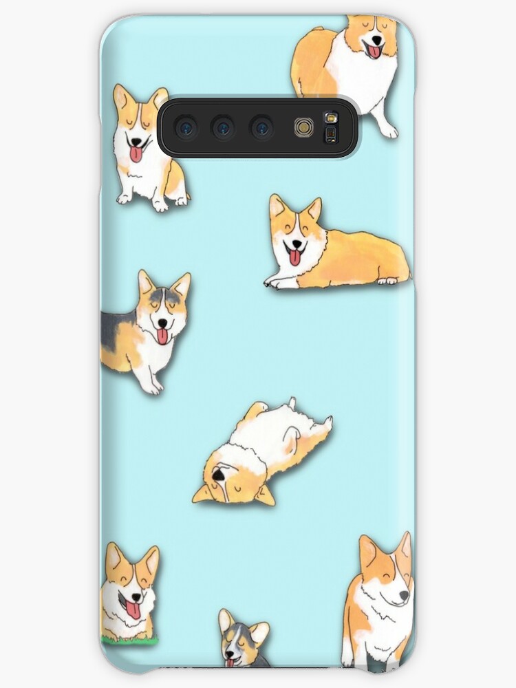 Corgi Case Skin For Samsung Galaxy By Okayleigh Redbubble