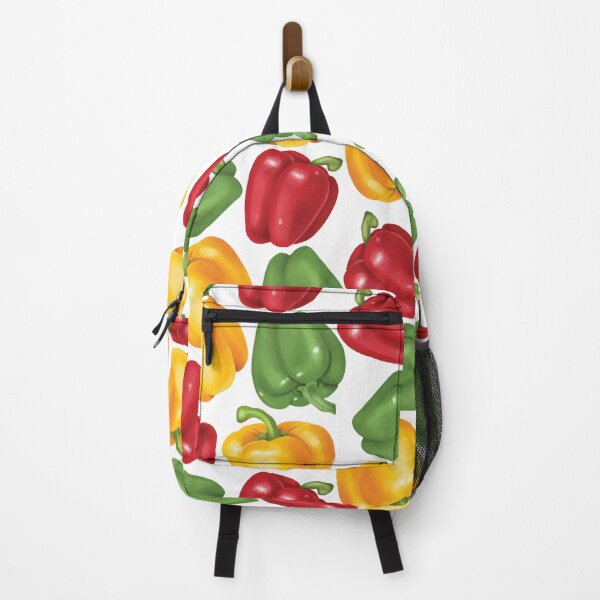 Item preview, Seamless Yellow, Red & Green Capsicum Pattern designed and sold by MHabeeb.