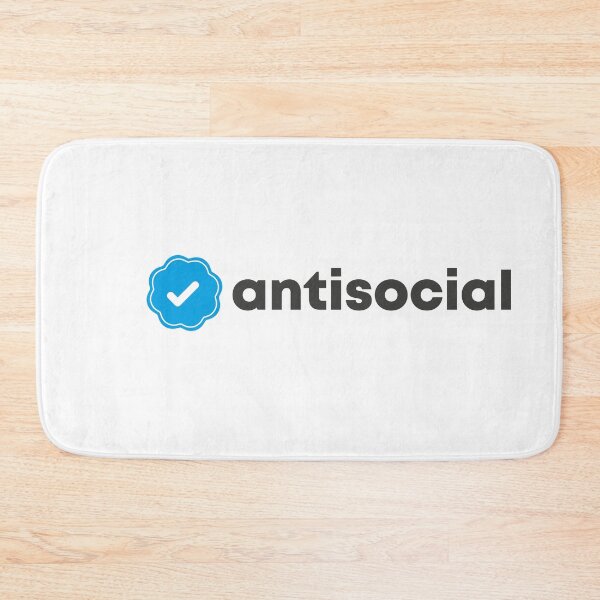 Item preview, Verified Check Antisocial designed and sold by WASABISQUID.