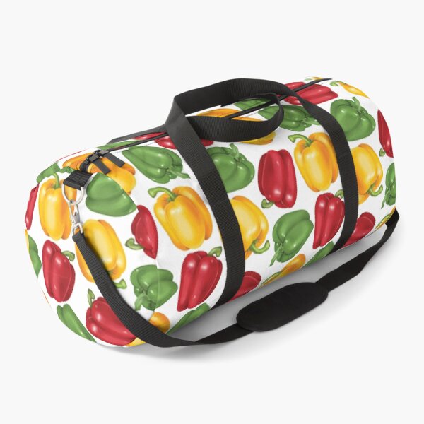 Item preview, Seamless Yellow, Red & Green Capsicum Pattern designed and sold by MHabeeb.