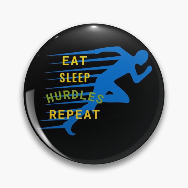 Item preview, Eat Sleep Hurdles Repeat designed and sold by TKsTees.