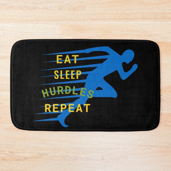 Item preview, Eat Sleep Hurdles Repeat designed and sold by TKsTees.