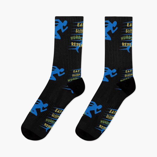 Item preview, Eat Sleep Hurdles Repeat designed and sold by TKsTees.