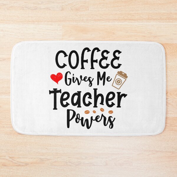 Item preview, Coffee Gives Me Teacher Powers designed and sold by Briekel.