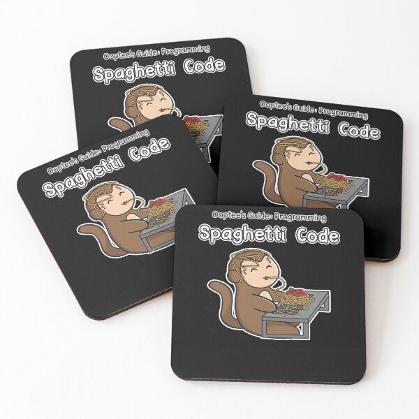 Item preview, Ooptee's Guide: Programming Spaghetti Code Ooptee Monkey (m) designed and sold by OopteesLydia.