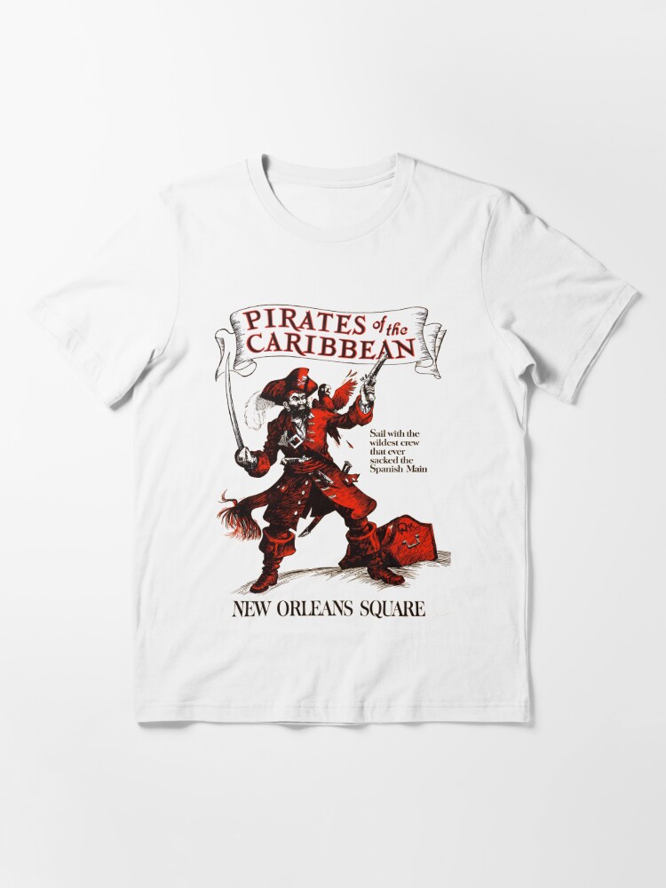 New Orleans Square Pirates of the Caribbean  Active T-Shirt for Sale by  Captain Jack's Pirate Hats