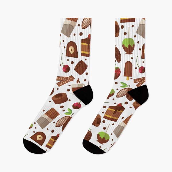 Item preview, Seamless Pattern of Candies, chocolates & Ice cream designed and sold by MHabeeb.