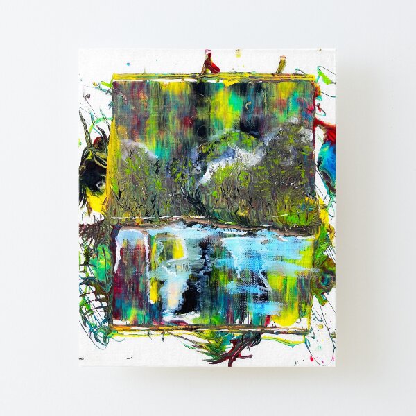 Refelection Canvas Mounted Print
