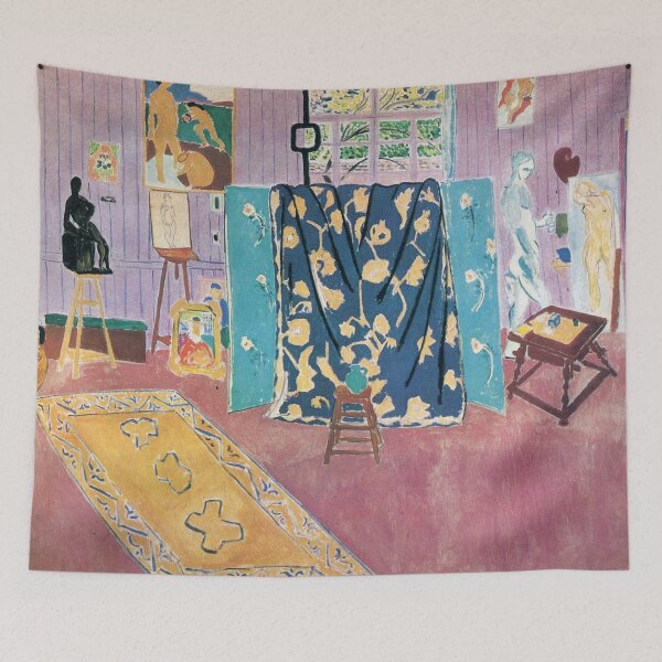 Aperçu de l'œuvre Le Studio Rose Matisse créée et vendue par emidye20.