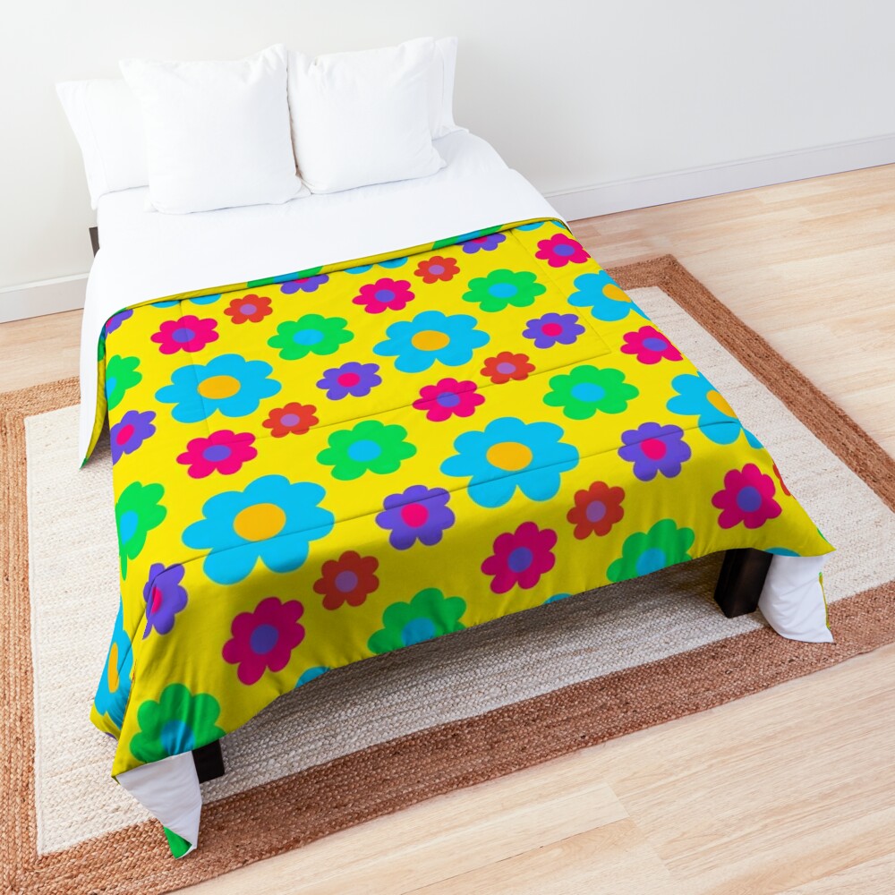 Disover Kidcore Flowers Indie Vibes Quilt
