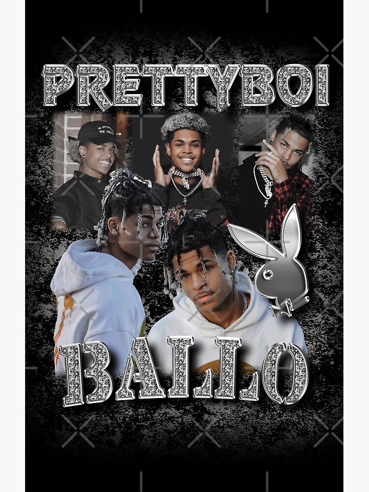 “PrettyBoi Ballo” Poster for Sale by weirds0ciety | Redbubble
