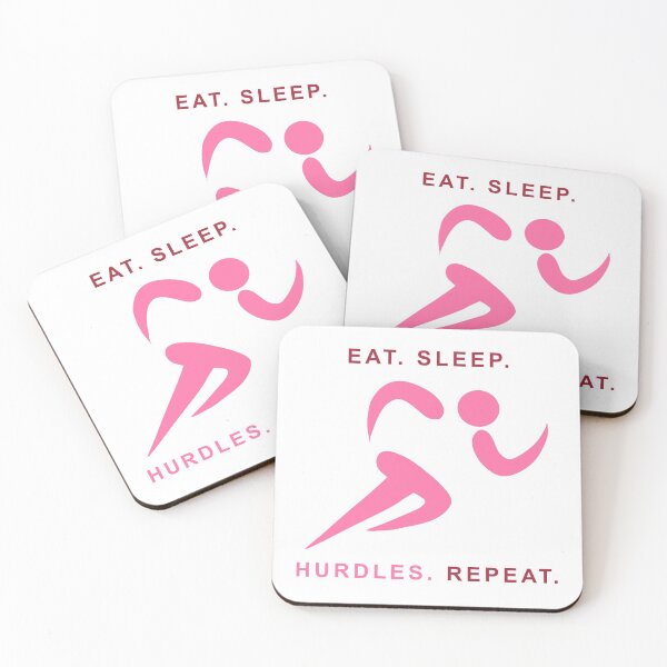 Item preview, Eat Sleep Hurdles Repeat designed and sold by TKsTees.