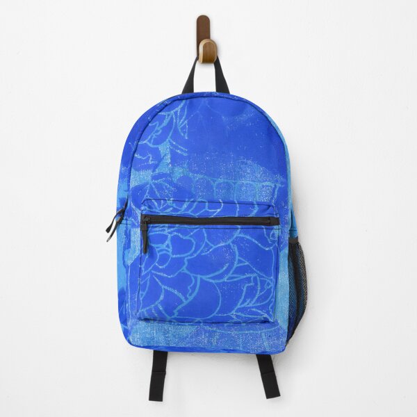Item preview, blue stillife: linocut designed and sold by kosarandrea.