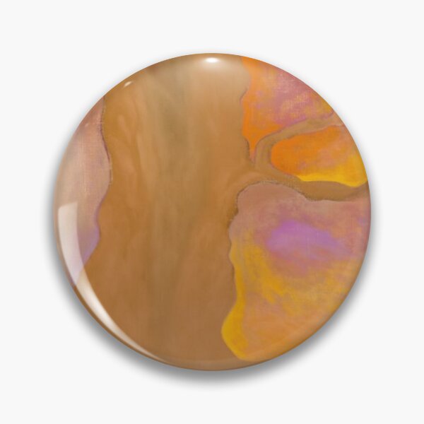Item preview, Georgia O'keeffe Tan, Orange, Yellow, Lavander designed and sold by emidye20.
