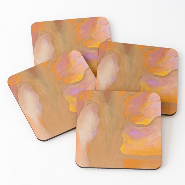 Item preview, Georgia O'keeffe Tan, Orange, Yellow, Lavander designed and sold by emidye20.