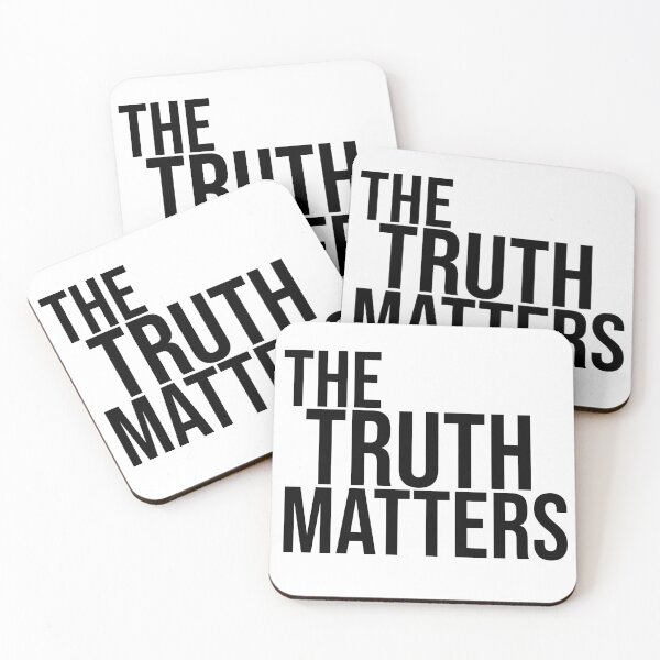 Item preview, The Truth Matters Quote Tshirt Sticker designed and sold by harrismmxv.