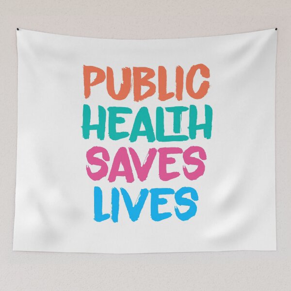 Item preview, Public Health Saves Lives designed and sold by Wolka.