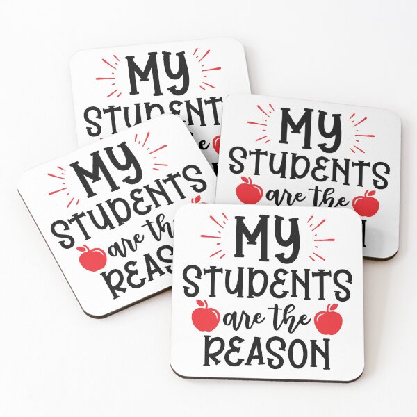 Item preview, My Students Are The Reason Funny Teacher Quote With Apples designed and sold by Briekel.
