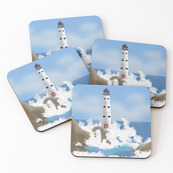 Item preview, Lighthouse sea scape designed and sold by designInk.