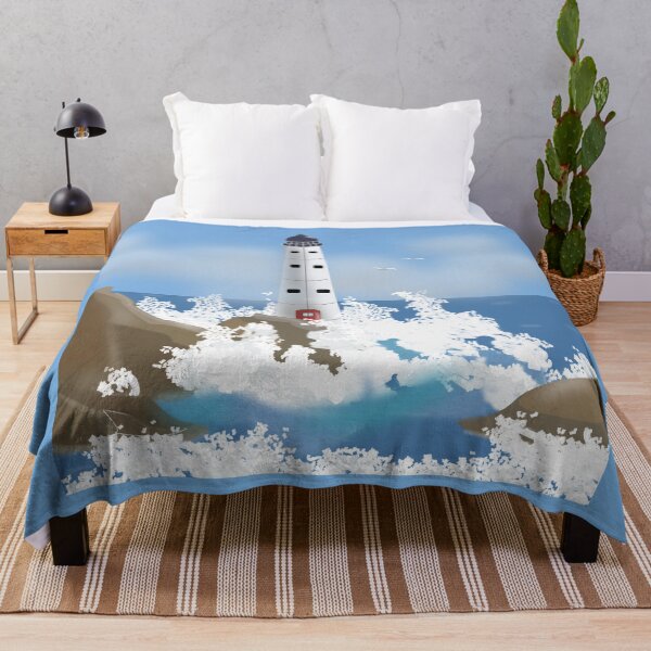 Item preview, Lighthouse sea scape designed and sold by designInk.