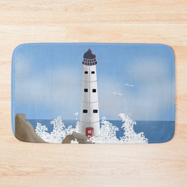 Item preview, Lighthouse sea scape designed and sold by designInk.