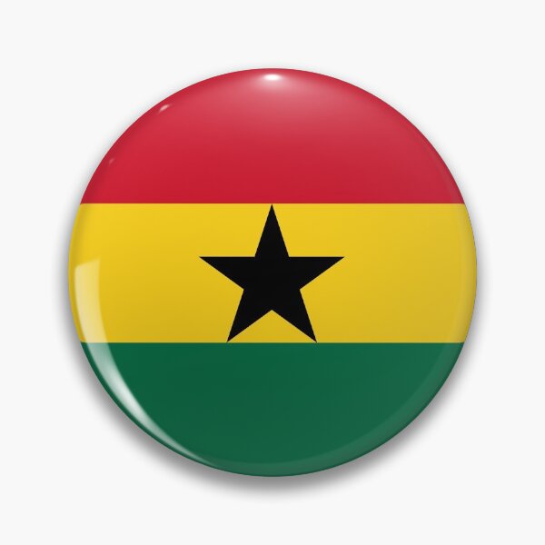 Artikelvorschau, Ghana ghanaisch Flagge Fahne entworfen und verkauft von GeogDesigns.