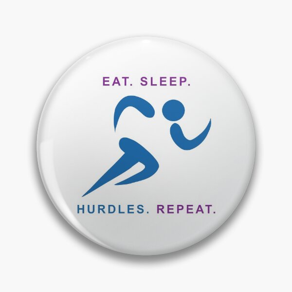 Item preview, Eat Sleep Hurdles Repeat designed and sold by TKsTees.