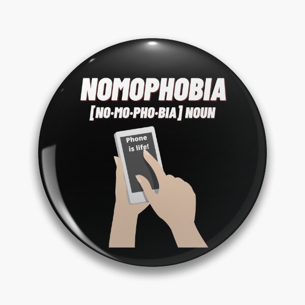 Item preview, Nomophobia 2 designed and sold by HappinessWorld.