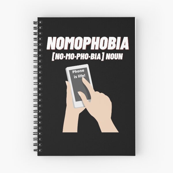 Item preview, Nomophobia 2 designed and sold by HappinessWorld.
