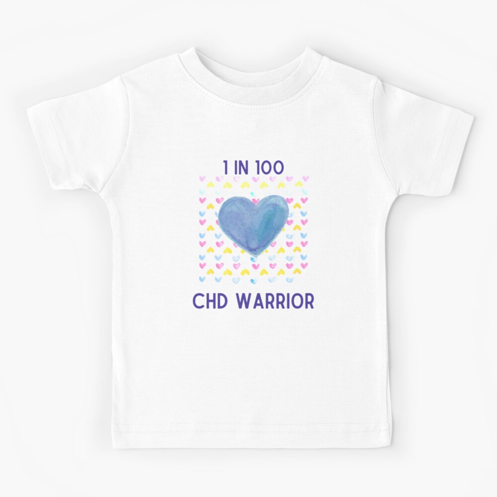 1 in 100 Hearts Crewneck Sweatshirt – CHD warrior