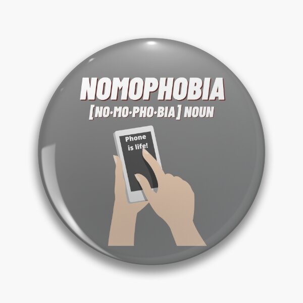 Item preview, Nomophobia 3 designed and sold by HappinessWorld.