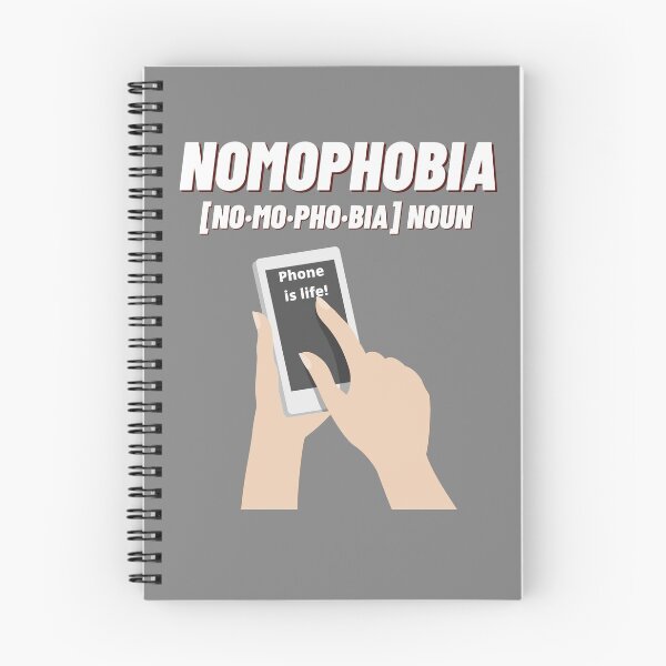 Item preview, Nomophobia 3 designed and sold by HappinessWorld.