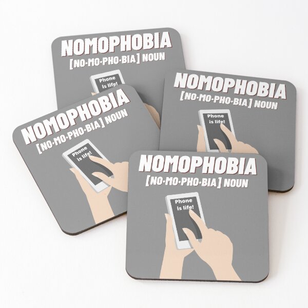 Item preview, Nomophobia 3 designed and sold by HappinessWorld.