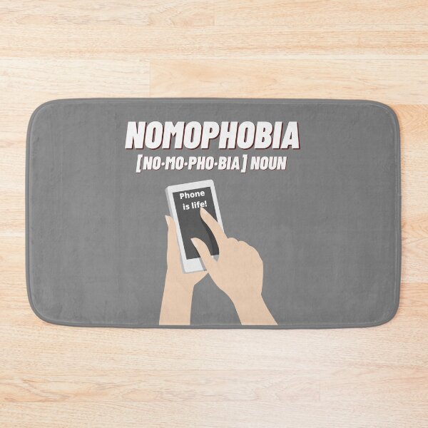 Item preview, Nomophobia 3 designed and sold by HappinessWorld.