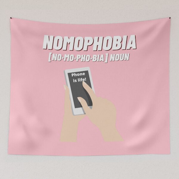 Item preview, Nomophobia 4 designed and sold by HappinessWorld.